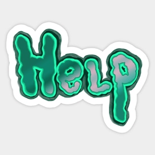 Help Sticker